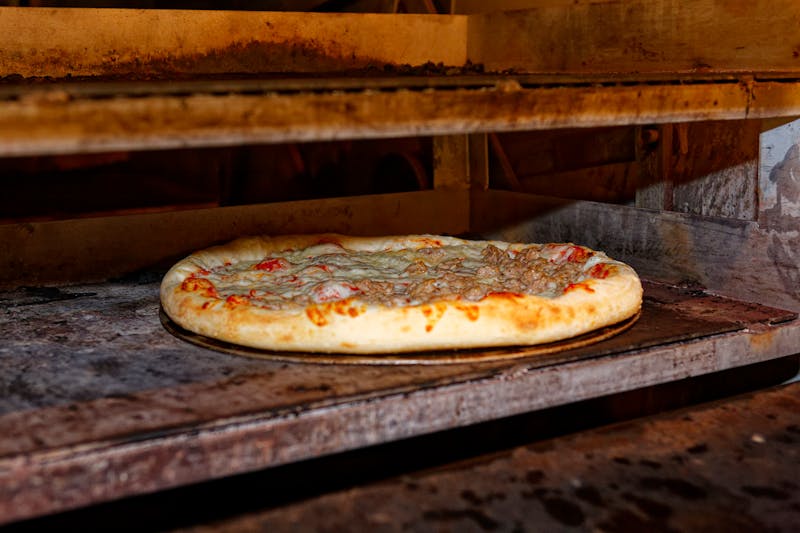 Penne Arrabbiata spicy pasta with tomato sauce