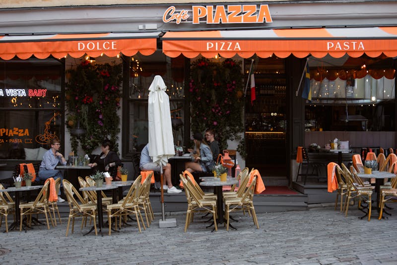 Seasons pizza kitchen — artisan pizza preparation with seasonal ingredients